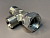 Адаптер тройник DK 20x1,5 (Г) - DK 20x1,5 (Ш) - DK 20x1,5 (Ш)